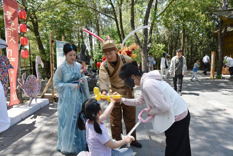 “五一”假期：萬佛湖景區(qū)人氣高漲    文旅盛宴精彩紛呈